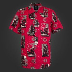 Star Wars Dark Side Aloha Shirt NWT